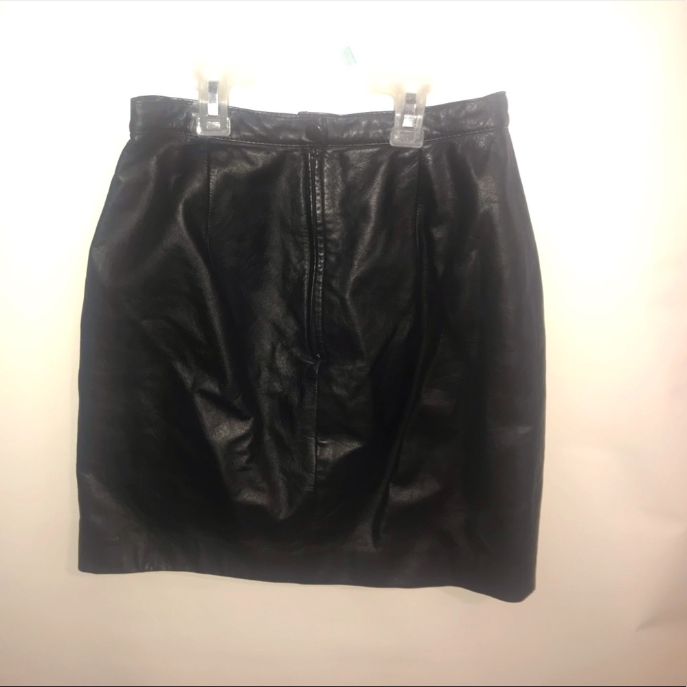 Leather Skirt